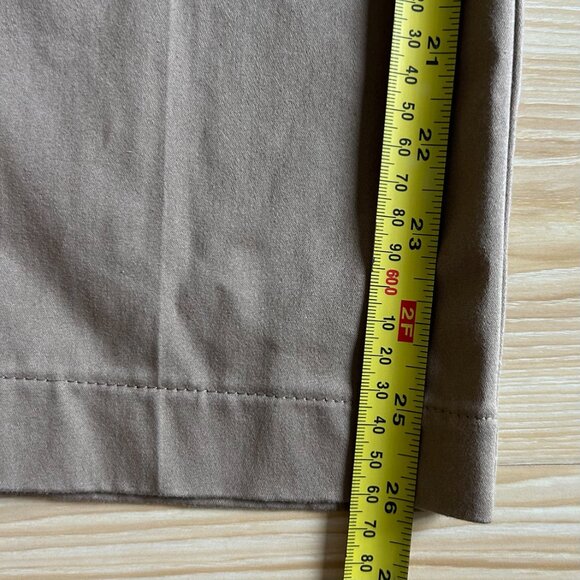 Lee Flex Motion Regular Fit Trouser Pant Khaki Women's size 12 in Tan - Picture 7 of 11